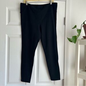 Max & Mia cotton black full length leggings size xxl